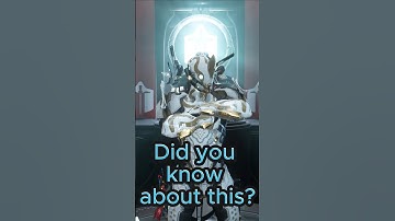 Did u know about this? #warframe1999 #warframepc #warframecommunity