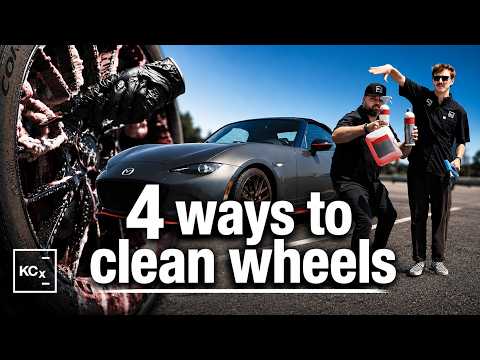 How to Clean Wheels: 4 Different Methods | KCX USA