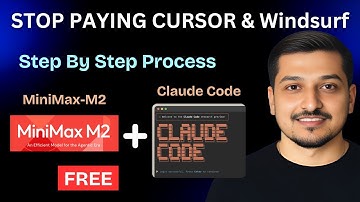 MiniMax M2 (FREE) + Claude Code (Full Setup Guide) : CURSOR/Windsurf Alternative