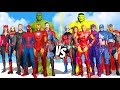 THE AVENGERS VS THE AVENGERS - GTA 5 EPIC BATTLE