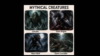 Top 4 Most Terrifying Mythical Creatures You Wouldn't Want to Meet 😱🐉