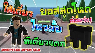 BAB Roblox : OnePiece Open Sea #5 ใส่เดี่ยว!! บอสหัวหาย และวิธีเสก