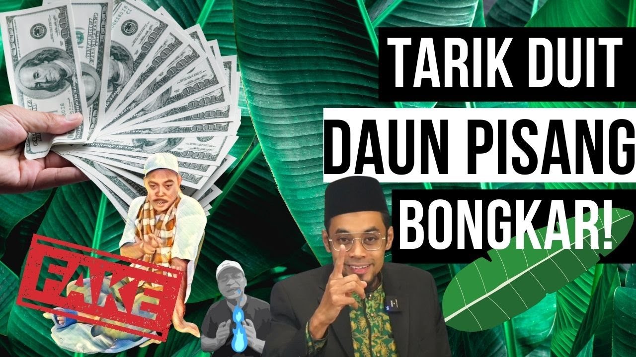 ROSDI HASAN TUKAR DAUN PISANG JADI DUIT ? MEMBONGKAR PENIPU