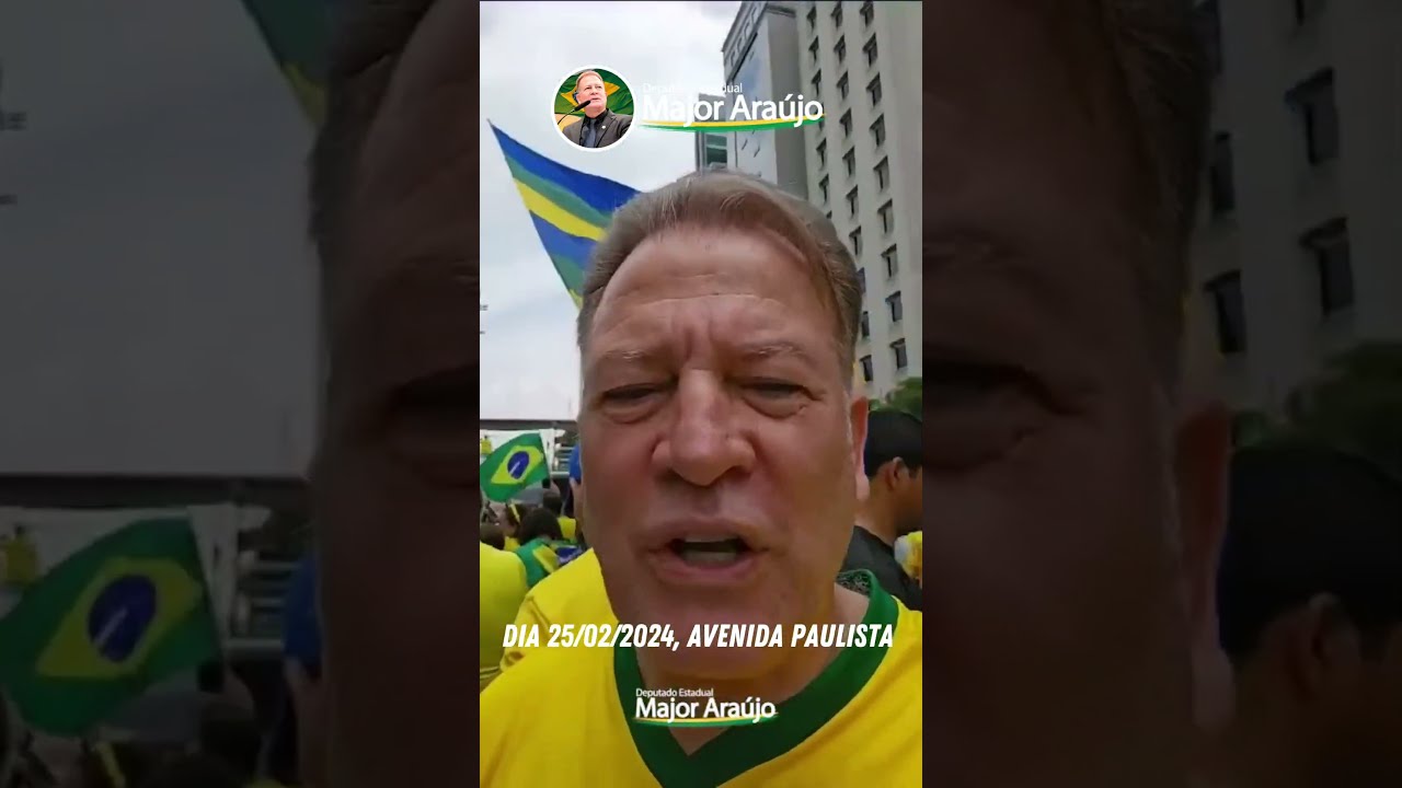 FOI GIGANTE VAI FICAR PRA HIST RIA MANIFESTA O PACIFICA EM S PAULO