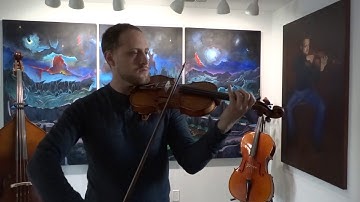 Book 1, Song 2 ("Lightly Row") from "Beautiful Music for Two String Instruments" (1st Violin)