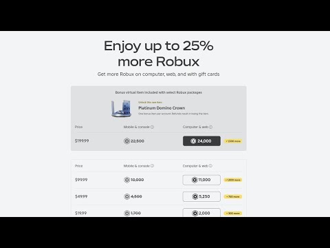 Buy Robux Get More ROBUX.... - YouTube