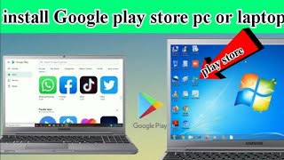 Play store Ko Laptop Me kaise download kare | laptop me play store download kaise kare