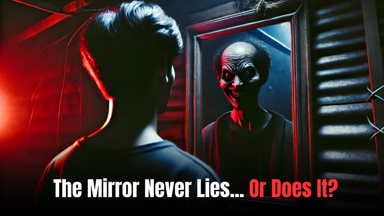 He Stepped Out of the Mirror to Hunt Me 👻🪞😱 - YouTube