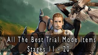 Final Fantasy XII: The Zodiac Age All The Best Items In Trial Mode Stages 11 - 20