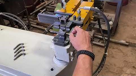 Rapid PB20 PLC Pipe Bending Machine for Hose Fittings (Mr. Gurcharan Singh, Cell: +91 9811042030)