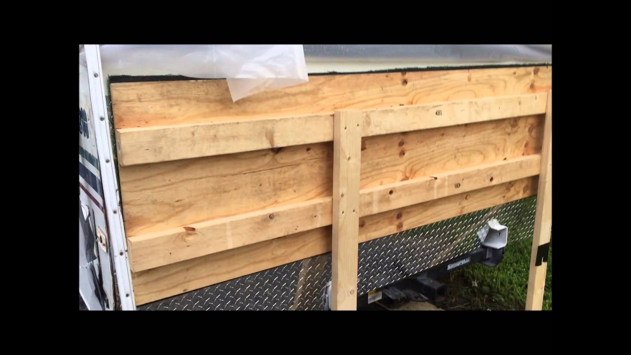 RV rotted wood repair 10 YouTube