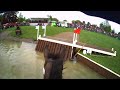 Ludvig Svennerstal Badminton Cross Country Head Cam 2014