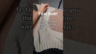 any guesses on what I'm knitting? #knitter