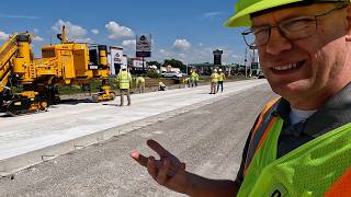 2026-06-05c Matt Bruning on Bridge Street construction at US 35 offramp