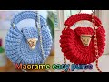 Macrame easy purse design/Macrame easy purse#macrame