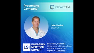 ClearCam CEO - Dr. John Uecker MD FACS, explores standard for maintaining a clear image in MIS.