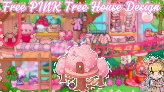 Full PINK Tree House Design 🏡 AVATAR WORLD #PAZU 