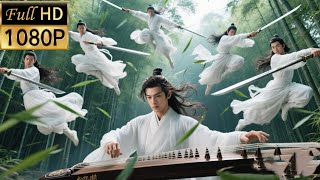 Download Lagu 【功夫巔峰之作】十大殺手圍剿白衣琴師，霎那间竹叶化刀，3秒后他們全部斃命！💥 #李連杰 #jetli  #kungfu  #武俠 MP3