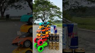 😲Wow racing rc remote control seven moka cars come hand😂||