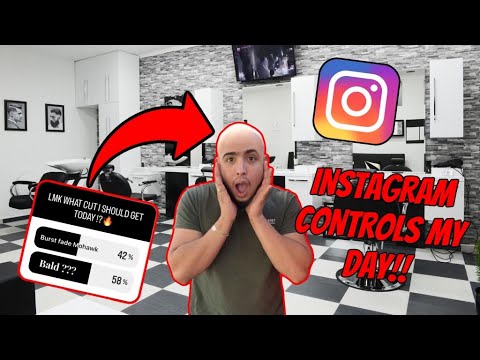 INSTAGRAM CONTROLS MY LIFE FOR A DAY ! * I WENT BALD!! - YouTube