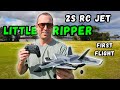 Flight review and unboxing 2S RC Jet KF700 J-20 4 channel brushless rc plane