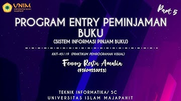 KKIT-45119 Praktikum Pemrograman Visual: Form Transaksi