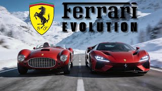 EVOLUTION of FERRARI (1947–2025) | All Models Transformation