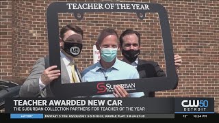 Utica Teacher Of The Year Awarded New Car