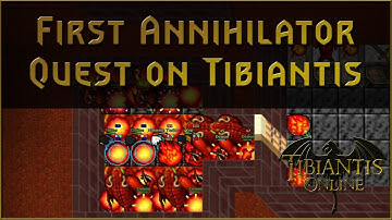 [Tibiantis Online] First time completed Annihilator Quest on server!
