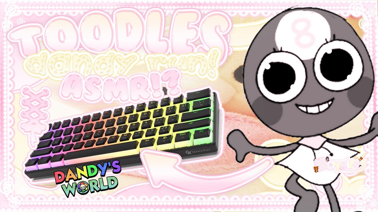 ૮꒰ྀི [ TOODLES RUN ] DANDYS WORLD but its... ASMR || ‪@MayaitaYT ꒱ྀིა