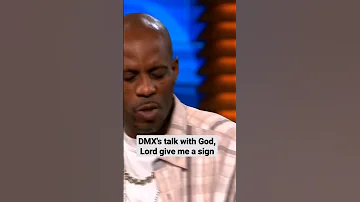 DMX's talk with God, Lord give me a sign | #dmx #rap #hiphop #shorts #gospel