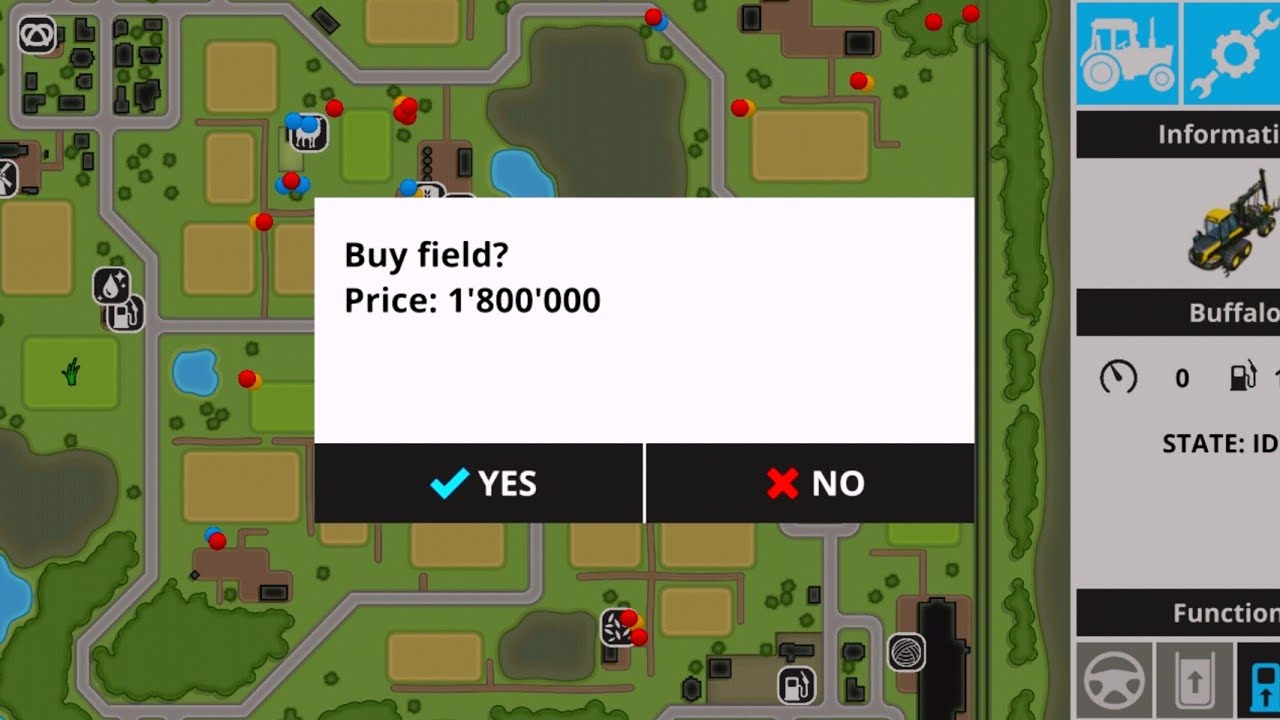 Fs16 Map purchased All Fields || in Fs 16 # Fs16 || Gameplay || Timelapse ...