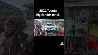 2022 Toyota highlander windshield replacement. start to finish