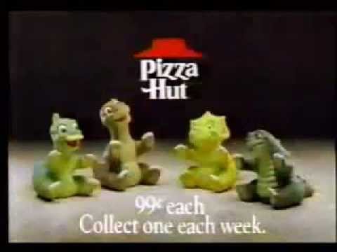 The Land Before Time (1988) Pizza Hut Commercial