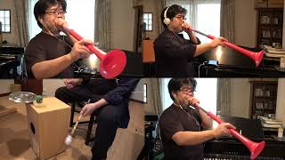 pBuzzで #YouTubeテーマソング を吹いてみた
