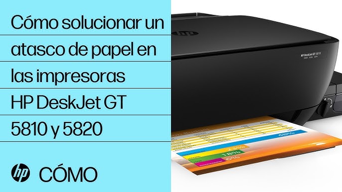 Cómo desembalar y configurar impresoras Todo-en-Uno HP DeskJet de la serie  2600, HP DeskJet