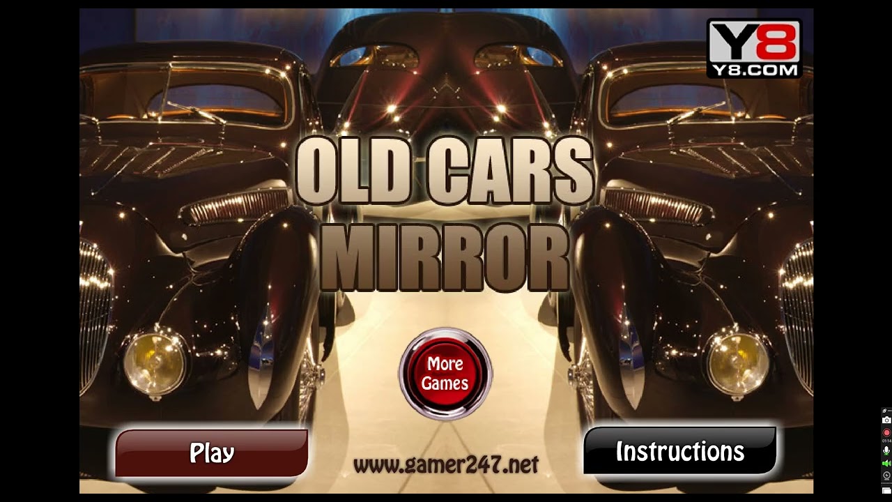 Old cars mirror music