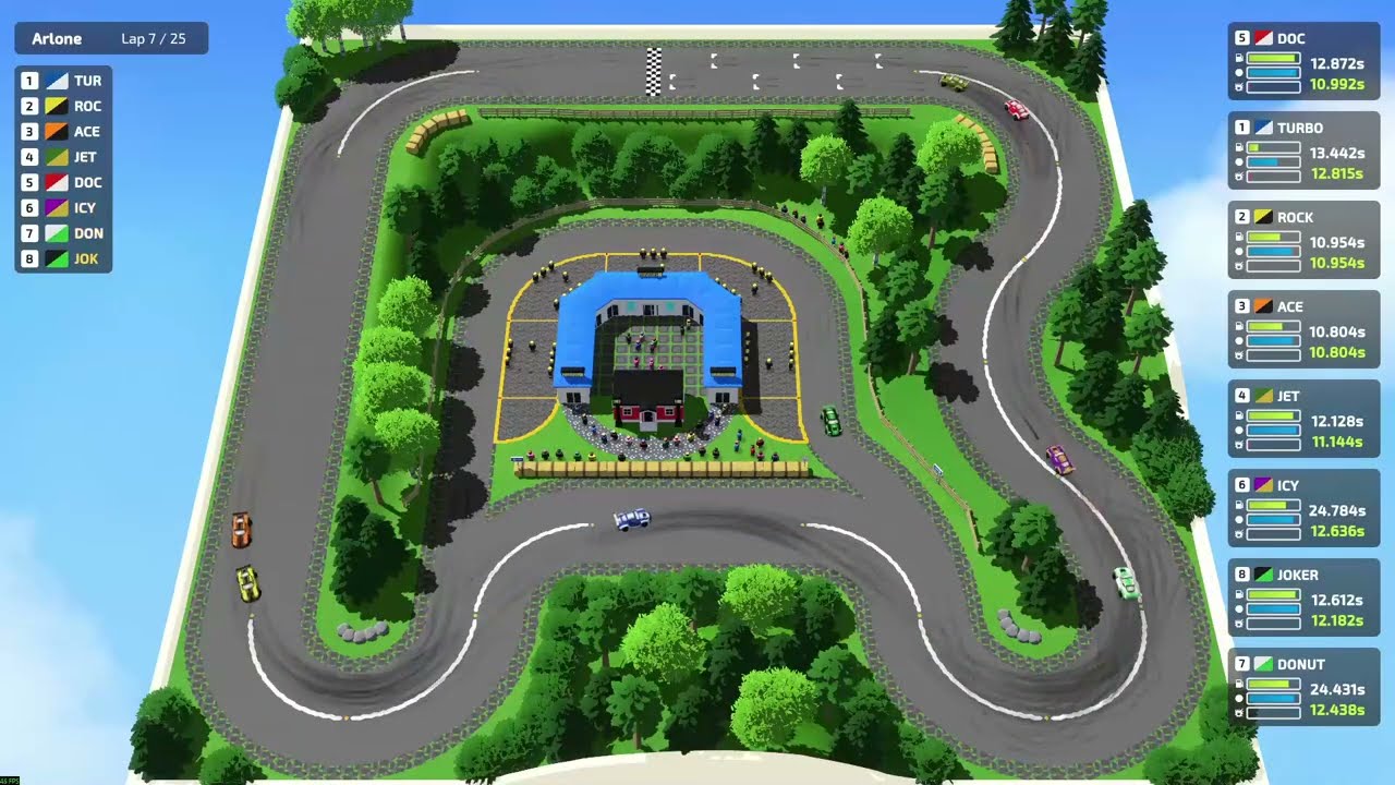 GeneRally 2 Pitstop Action