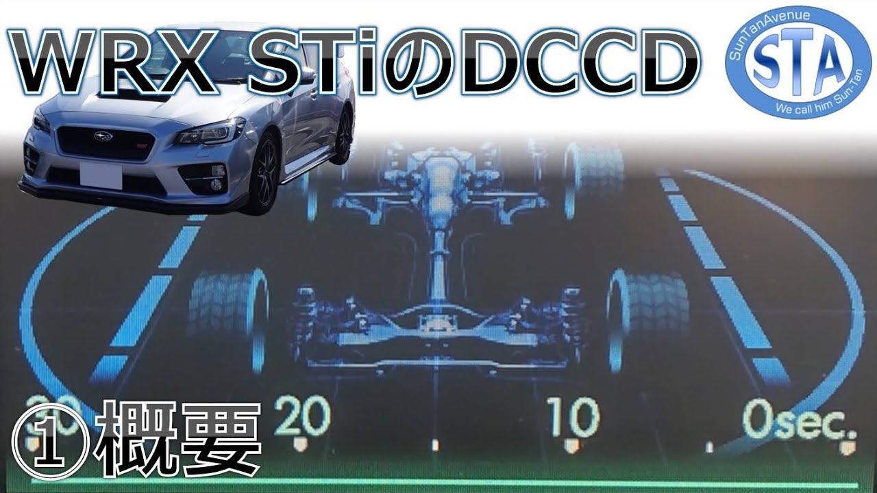 豆知識] DCCDの意味と動き方ってどうなっている？ WRX STi(VAB)の