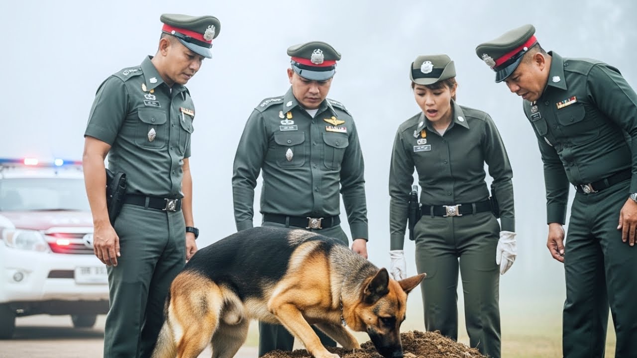 สุนัขเห่าใส่หลุมดินที่เพิ่งกลบ — กรงเล็บขุดพบสิ่งที่ทำให้แพทย์นิติเวชขนลุก