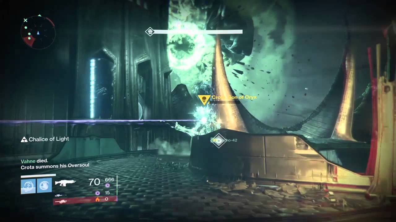 Killing Crota During Oversoul