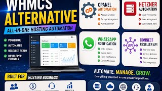 CloudBill - Whmcs Alternative | cPanel Automation | Hetzner Automation | WhatsApp Notification