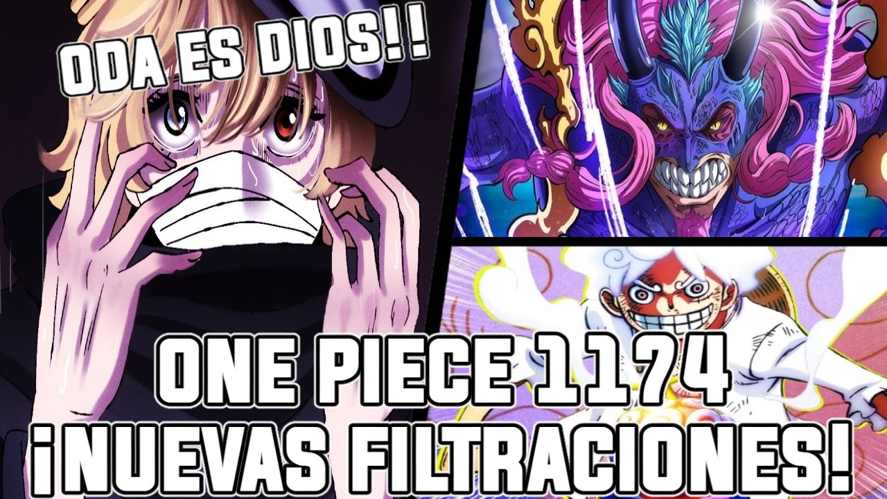 ONE PIECE CAPITULO 1174 (NUEVAS FILTRACIONES) | SE REVELA LA FRUTA DE LOKI | LUFFY CAE DEL CIELO