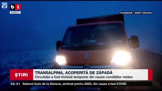 Transalpina, Acoperita De Zapadastiri B19 Oct 2021