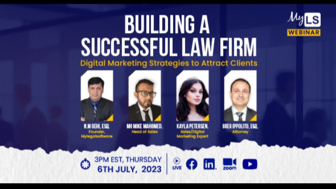 Building a Successful Law Firm - Digital Marketing Strategies To ...