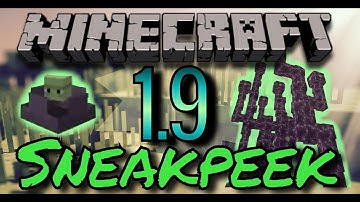 Minecraft 1.9 Sneak Peek: Dual Wielding, Shulker mob, End Cities and more!