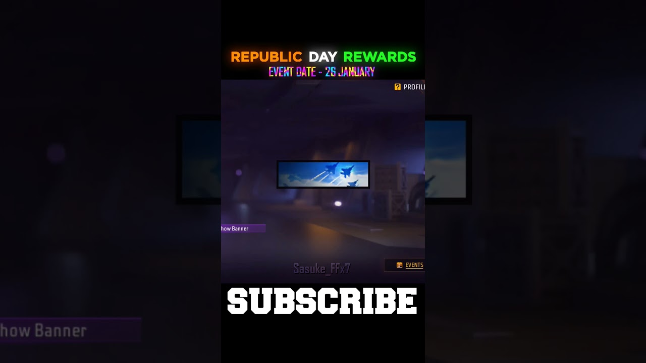REPUBLIC DAY FREE REWARDS FF 🇮🇳  