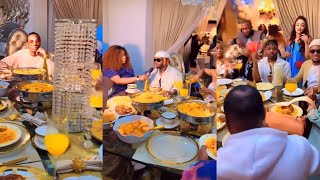 Zari Ampikia Diamond Chakula Na Familia Yake Aonyesha Upendo Nakupenda Baba Watoto Wangu..