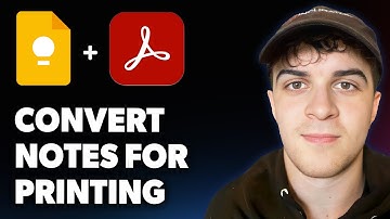How to Convert Google Keep Notes to PDF for Printing [2025 Full Guide]