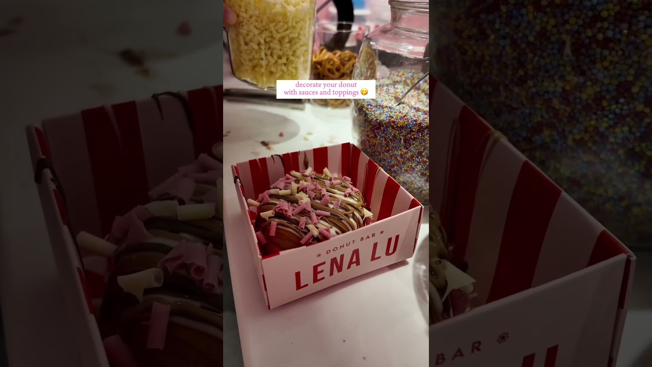 hello kitty themed donut bar!! 💝 | 